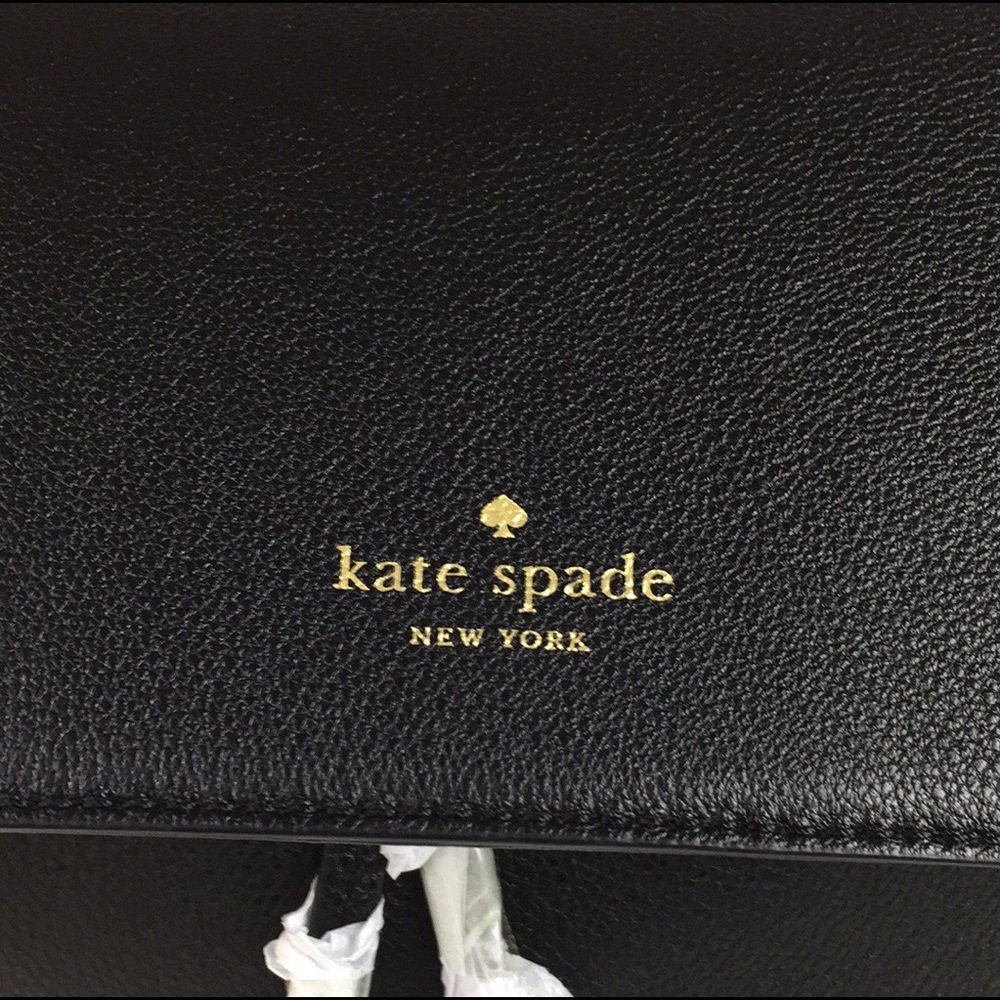 Kate spade pebble leather  Drawstring backpack - Picture 2 of 8